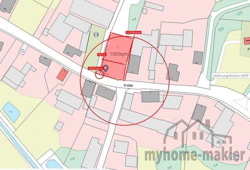 Foto - Grundstück zu verkaufen in Burghaslach Burghöchstadt 74.900,00 € 1000 m²