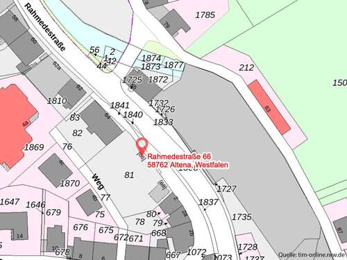 Foto - Grundstück zu verkaufen in Altena 74.900,00 € 886 m²