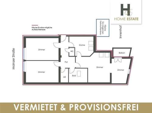Foto - Wohnung zum Kaufen in Berlin 625.000,00 € 130 m²