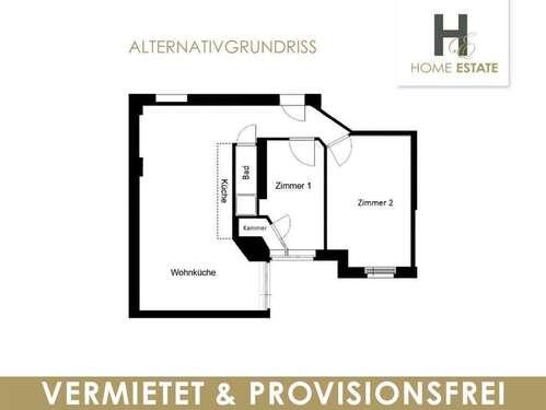 Foto - Wohnung zum Kaufen in Berlin 259.000,00 € 55 m²
