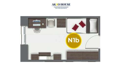 Foto - WG-Zimmer in Aachen 805,00 € 13 m²