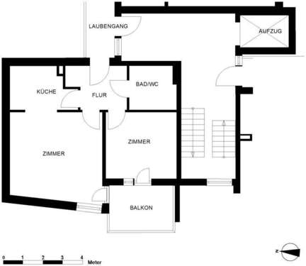 Foto - Wohnung zum Mieten in Bremerhaven 466,00 € 54.79 m²