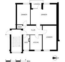 Wohnung zum Mieten in Oldenburg 547,00 € 65.5 m²