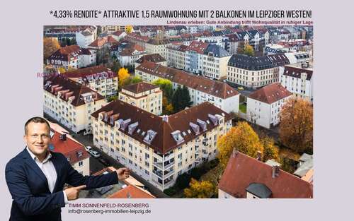 Foto - Wohnung zum Kaufen in Leipzig Altlindenau 127.500,00 € 60.89 m²