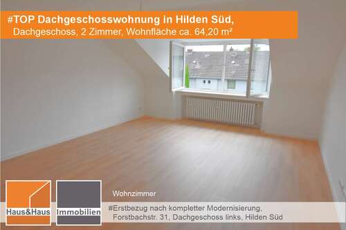 Foto - Wohnung zum Mieten in Hilden 706,00 € 64.2 m²