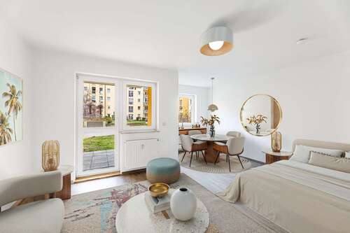 Foto - Wohnung zum Kaufen in Fürth 130.000,00 € 31 m²