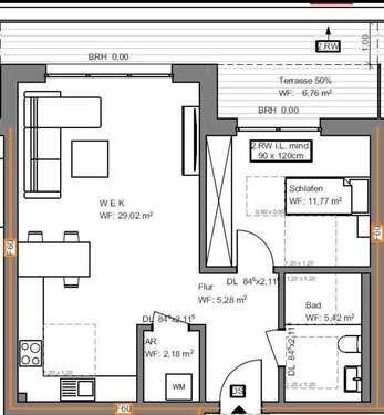 Foto - Wohnung zum Mieten in Bad Lippspringe 850,00 € 60 m²