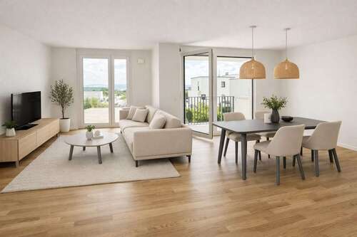 Foto - Wohnung zum Mieten in Korb 1.490,00 € 80 m²