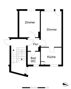Foto - Wohnung zum Mieten in Bremerhaven 296,00 € 46.75 m²