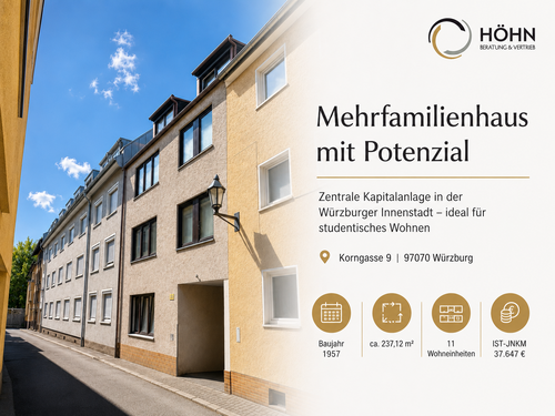 Foto - Haus zum Kaufen in Würzburg 1.100.000,00 € 237.12 m²