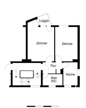 Foto - Wohnung zum Mieten in Bremerhaven 315,00 € 52.82 m²