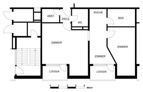 Foto - Wohnung zum Mieten in Bremerhaven 478,00 € 78.01 m²