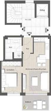 Foto - Wohnung zum Mieten in Bad Vilbel 975,00 € 49 m²