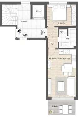 Foto - Wohnung zum Mieten in Bad Vilbel 985,00 € 49 m²