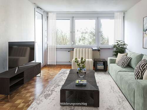 Foto - Wohnung zum Mieten in München 1.090,00 € 57.87 m²