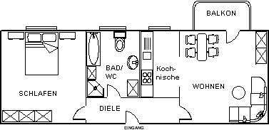 Foto - Wohnung zum Mieten in Tirschenreuth 297,70 € 49.62 m²