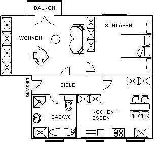 Foto - Wohnung zum Mieten in Tirschenreuth 311,80 € 53.1 m²