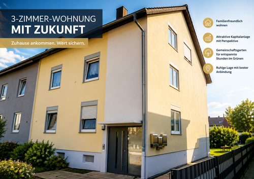 Foto - Wohnung zum Kaufen in Wörth- Maximiliansau 224.000,00 € 73.45 m²