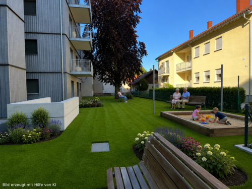 Foto - Wohnung zum Kaufen in Neu-Ulm 570.000,00 € 105.37 m²