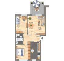 Wohnung zum Mieten in Wolfsburg 716,00 € 63.57 m²