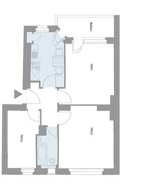 Foto - WG-Zimmer in Berlin 640,00 € 9 m²