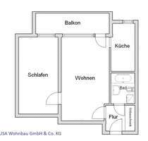Wohnung zum Mieten in Bonn 565,00 € 55 m²