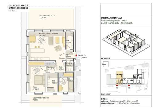 Foto - Wohnung zum Kaufen in Ransbach-Baumbach 460.480,00 € 117.28 m²