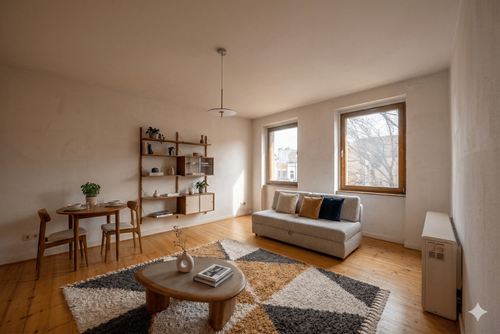 Foto - Wohnung zum Kaufen in Berlin 136.668,00 € 25.37 m²