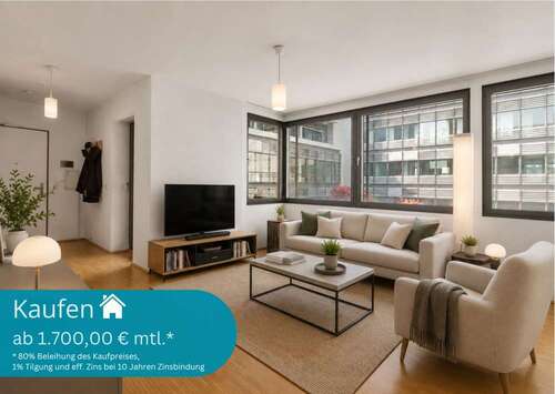 Foto - Wohnung zum Kaufen in Frankfurt am Main 499.000,00 € 69.5 m²