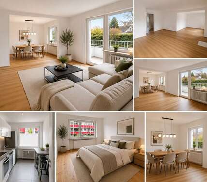 Foto - Wohnung zum Mieten in Düsseldorf 1.490,00 € 83 m²
