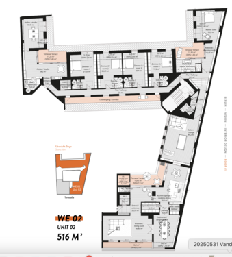 Foto - Wohnung zum Kaufen in Berlin 6.450.000,00 € 516 m²