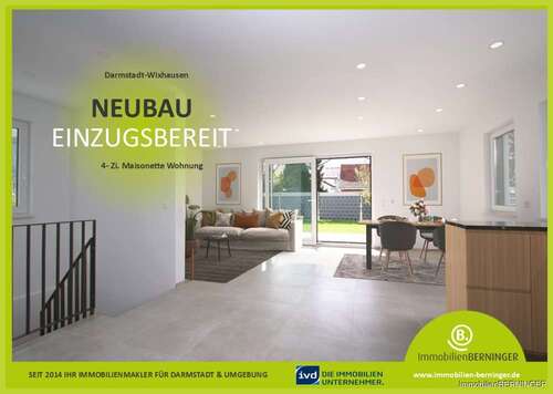 Foto - Wohnung zum Kaufen in Darmstadt Wixhausen 520.000,00 € 106.4 m²