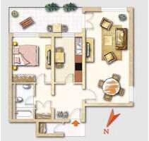 Wohnung zum Kaufen in Kassel Wilhelmshöhe 187.500,00 € 69 m² - Kassel / Wilhelmshöhe