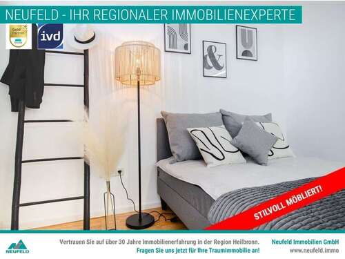 Foto - Wohnung zum Mieten in Heilbronn 775,00 € 35.08 m²