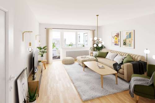 Foto - Wohnung zum Kaufen in Augsburg 279.000,00 € 76 m²