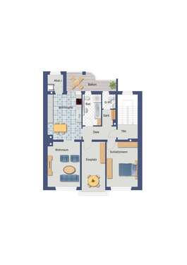 Foto - Wohnung zum Mieten in Essen 945,00 € 83 m²