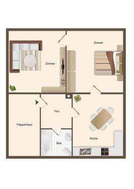 Foto - Wohnung zum Mieten in Lambrecht 500,00 € 52 m²