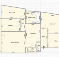 Wohnung zum Mieten in Magdeburg 728,00 € 103.94 m²