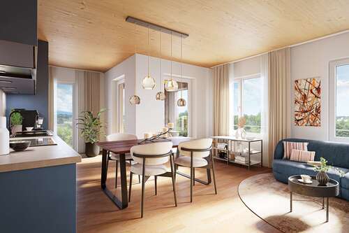 Foto - Wohnung zum Mieten in Holzkirchen 1.107,00 € 48.11 m²