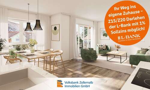 Foto - Wohnung zum Kaufen in Dormettingen 359.000,00 € 91.46 m²