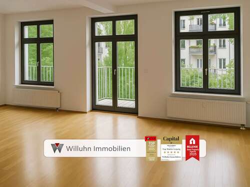 Foto - Wohnung zum Kaufen in Leipzig 299.900,00 € 80.09 m²