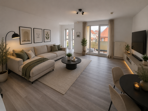 Foto - Wohnung zum Mieten in Magdeburg 315,00 € 47.81 m²