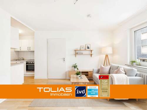 Foto - Wohnung zum Kaufen in Stuttgart 195.000,00 € 36.57 m²