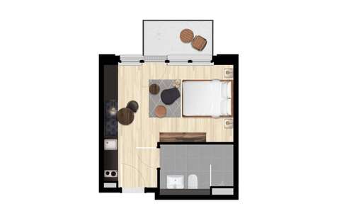 Foto - Wohnen auf Zeit in Berlin 1.090,00 €