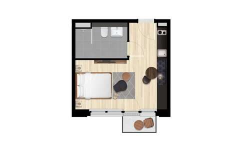 Foto - Wohnen auf Zeit in Berlin 1.010,00 €