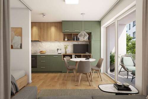 Foto - Wohnung zum Kaufen in Kempten (Allgäu) 239.085,00 € 43.47 m²