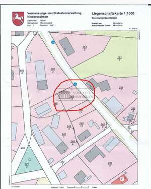 Foto - Grundstück zu verkaufen in Rhade 65.000,00 € 855 m²