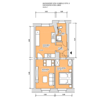 Wohnung zum Mieten in Werdau 252,00 € 50.36 m²