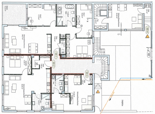 Foto - Wohnung zum Kaufen in Maxdorf 345.800,00 € 270 m²