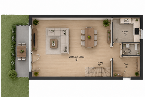 Foto - Wohnung zum Kaufen in Aachen 399.000,00 € 125 m²